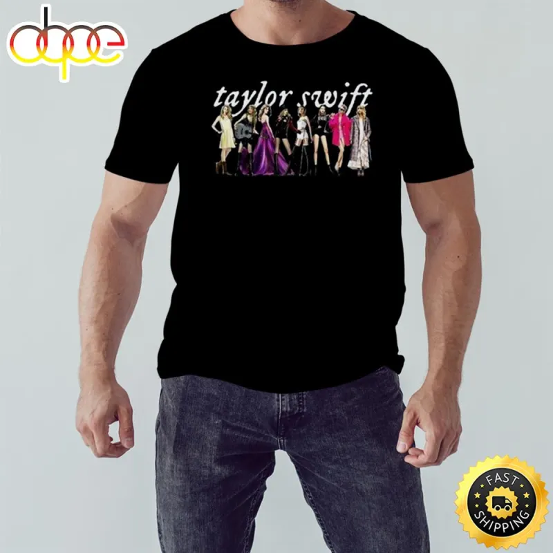 Taylor Swift The Eras Tour 2023 T Taylor Swift The Eras Tour 2023 T-Shirt IDF137598 Idea Fanatic