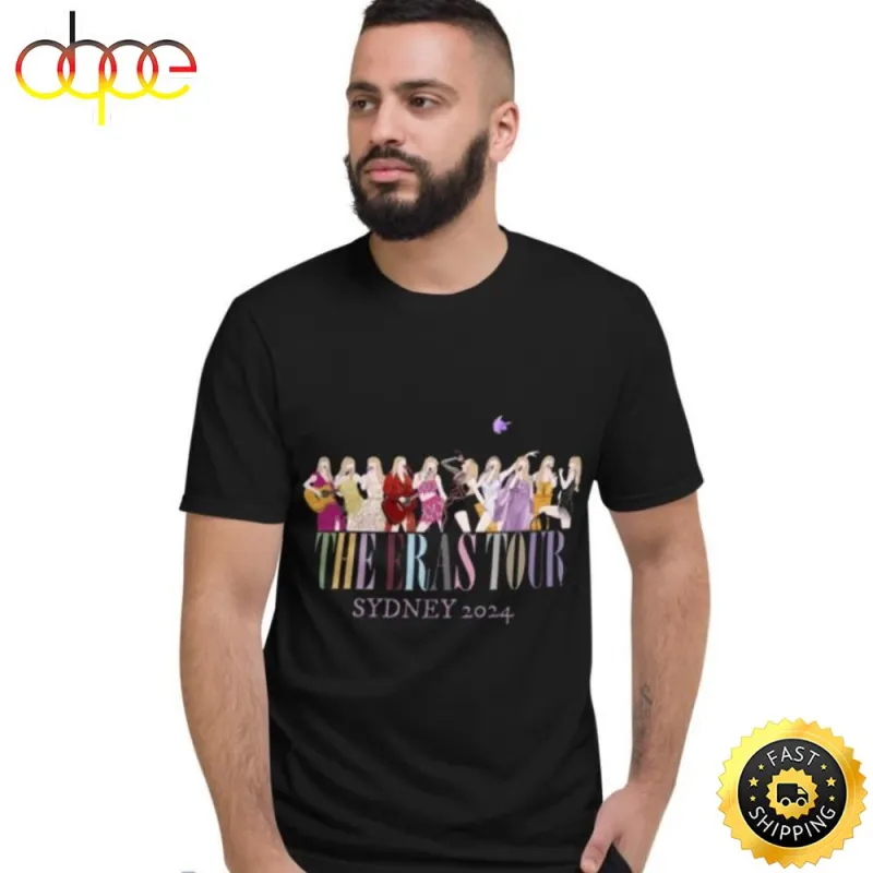 Taylor Swift The Eras Tour 2024 Sydney T Shirt s7gnf7 Taylor Swift The Eras Tour 2024 Sydney T-Shirt IDF162741 Idea Fanatic