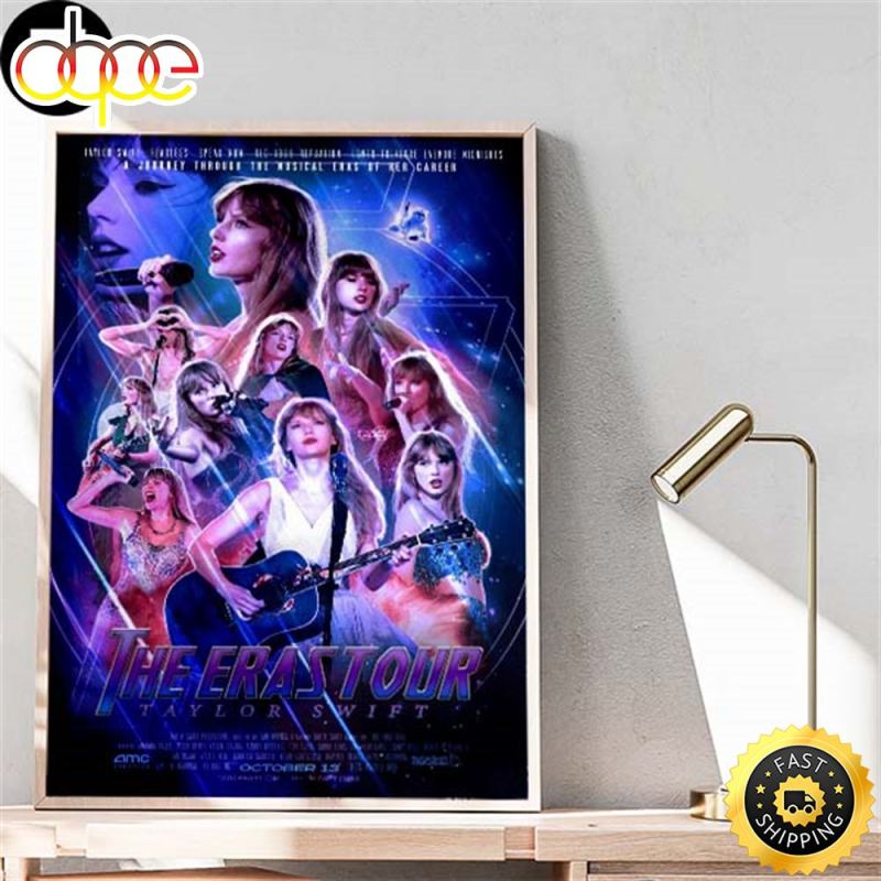 Taylor Swift The Eras Tour Avengers Version October 13 Fan Gifts Home Decor Poster Canvas b4ltvv Taylor Swift The Eras Tour Poster Canvas IDF137545 Idea Fanatic