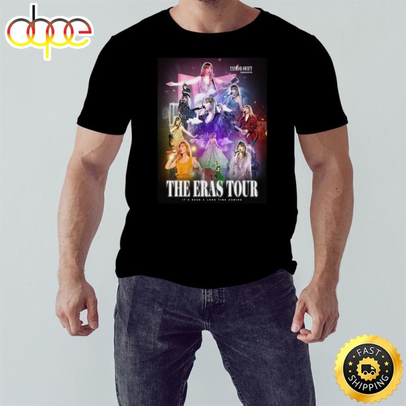 Taylor Swift The Eras Tour Movie 2023 Presents Limited Edtion Poster T Shirt hlgunm Taylor Swift The Eras Tour Movie 2023 Presents Limited Edtion Poster T-Shirt IDF137604 Idea Fanatic