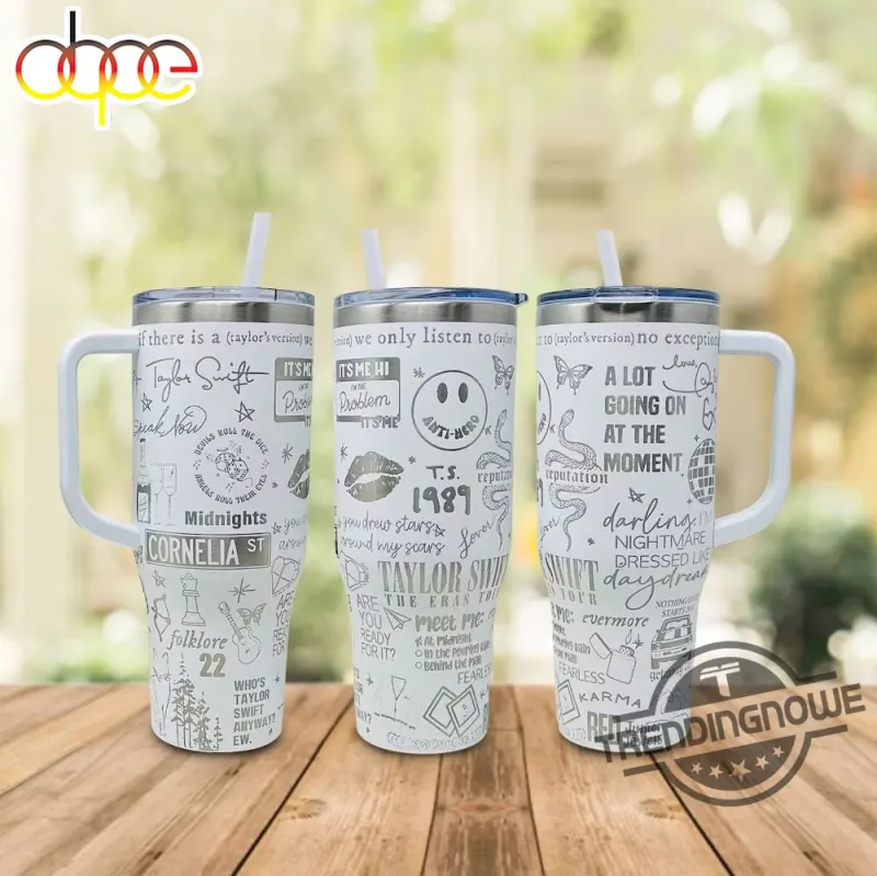 The Eras Tour Stanley Tumbler V4 Cup For Christmas Gifts Taylor Swift Stanley Tumbler 40 Oz The Eras Tour Stanley Tumbler V4 40oz Stanley Tumbler IDF168751 Idea Fanatic