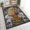 The Notorious BIG Crown Two Deaths Head RugHip Hop Rug The Notorious B.I.G Crown & Two Death's-Head Rug,Hip Hop Rug IFDDRRUG0017 Idea Fanatic