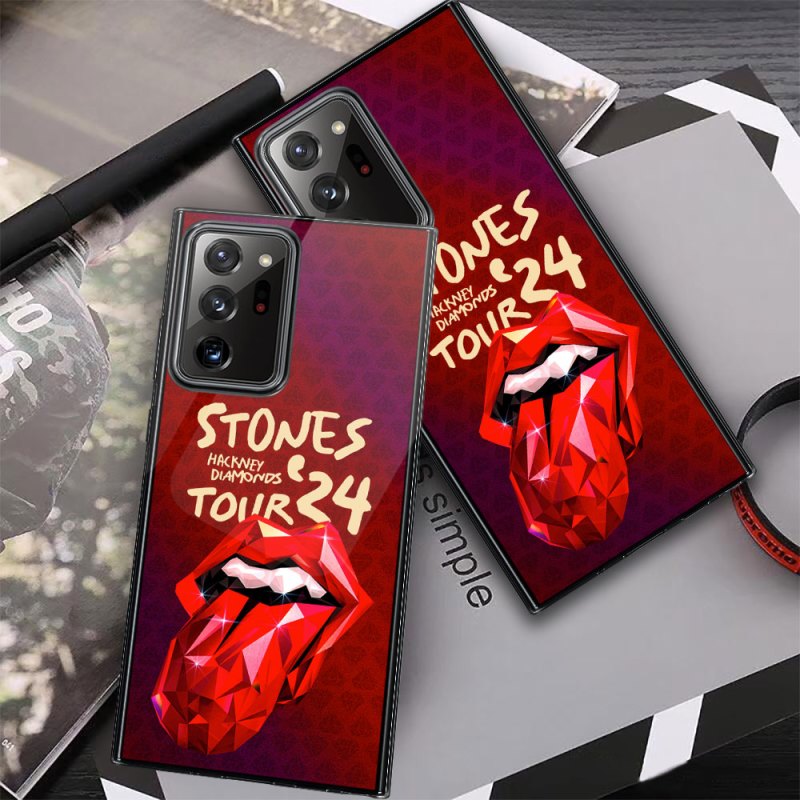 The Rolling Stones 3 Glass Phonecase MAITM4931 The Rolling Stones Premium Printed Phone Case IFDDPC0006 Idea Fanatic