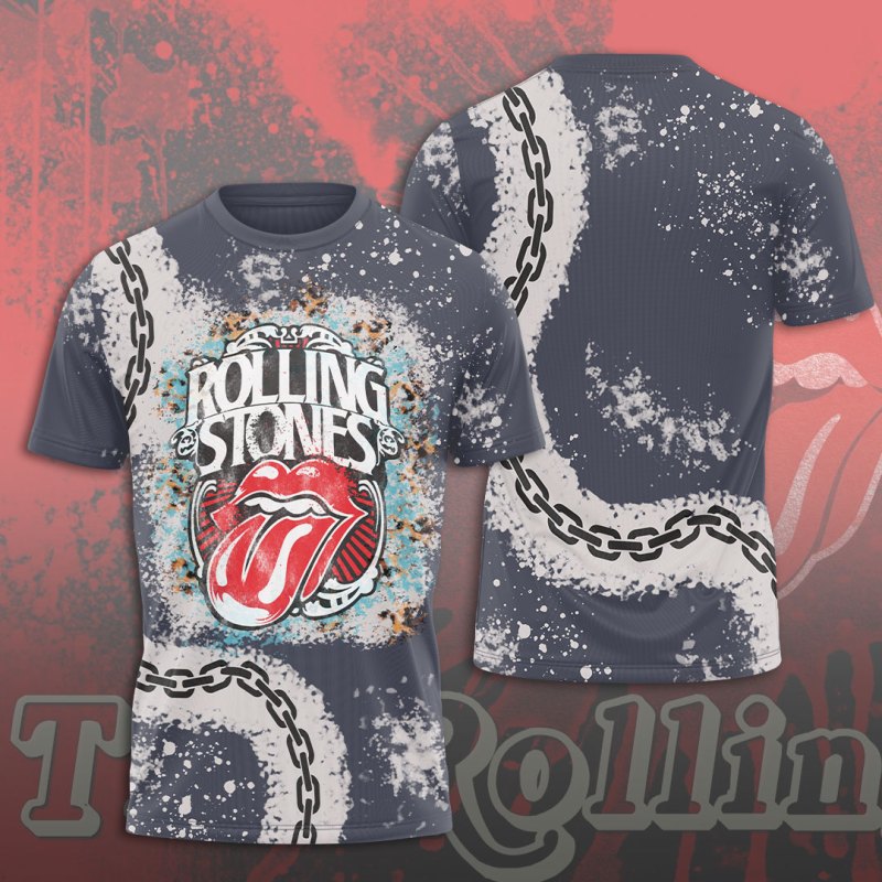 The Rolling Stones 3D Apparel MAITM7286 PANH The Rolling Stones Combo 3D Apparels IFDDCLEC0094 Idea Fanatic