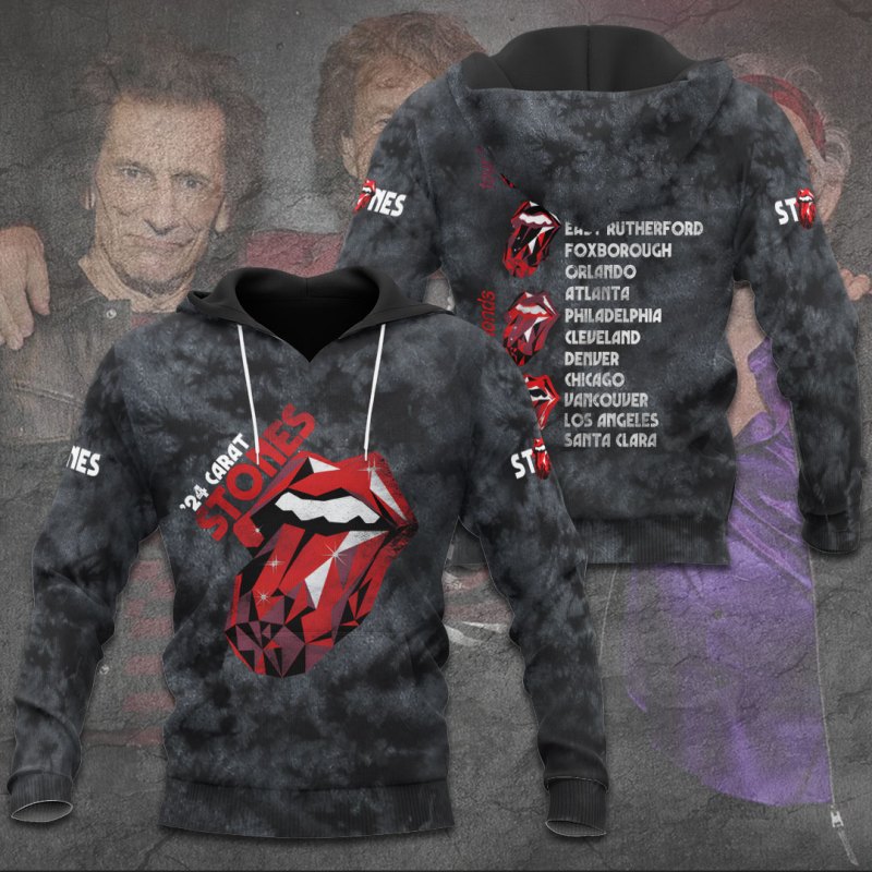 The Rolling Stones Apparel TANTN6160 hoodie The Rolling Stones Combo 3D Apparels IFDDCLEC0060 Idea Fanatic