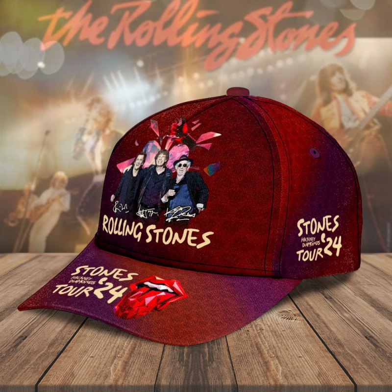 The Rolling Stones Classic 3 MAITM4934 The Rolling Stones Personalized Classic Cap IFDDCAP0024 Idea Fanatic