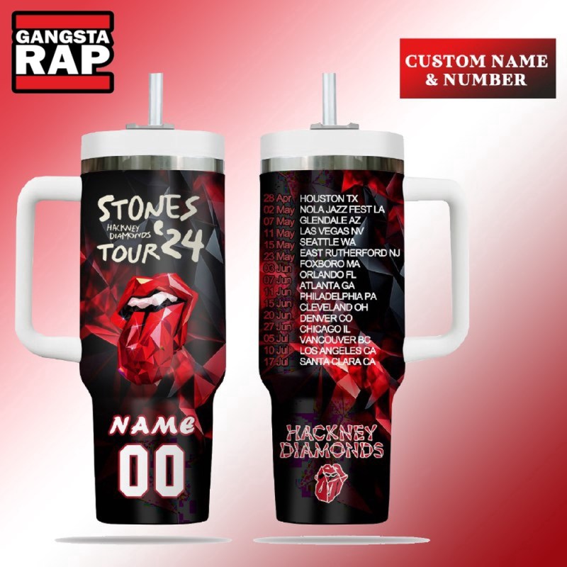 The Rolling Stones Hackney Diamonds Tour 2024 Stanley Tumbler 40oz The Rolling Stones Hackney Diamonds Tour Stanley Tumbler 40oz IFDD40OZ0039 Idea Fanatic