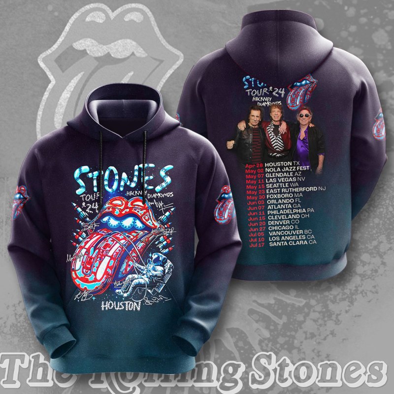 The Rolling Stones Hoodie ANHNV4366 PANH The Rolling Stones Combo 3D Apparels IFDDCLEC0063 Idea Fanatic