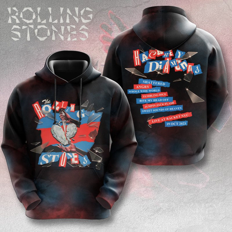 The Rolling Stones Hoodie MAITM8092 The Rolling Stones Combo 3D Apparels IFDDCLEC0102 Idea Fanatic