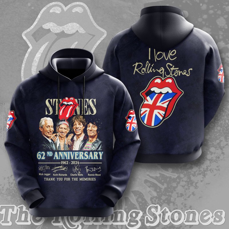 The Rolling Stones Hoodie NGHIAVT1614 PANH The Rolling Stones Combo 3D Apparels IFDDCLEC0046 Idea Fanatic