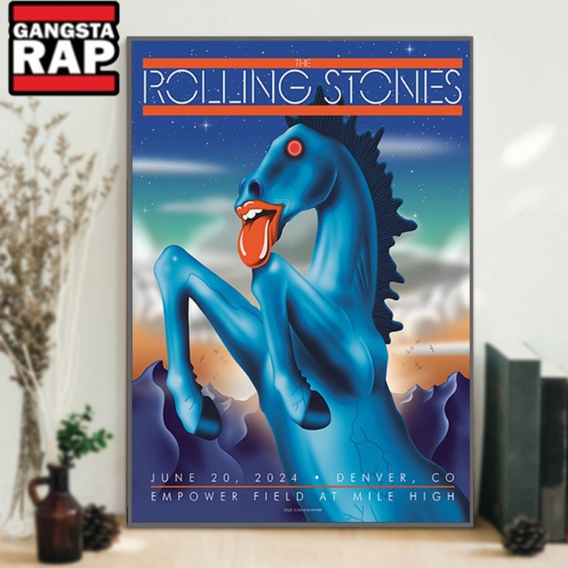 The Rolling Stones Show At Empower Field At Mile High On June 20 2024 Poster Canvas Art The Rolling Stones Show At Empower Field At Mile High On June 20 2024 Poster Canvas Art IDFCWA0098 Idea Fanatic