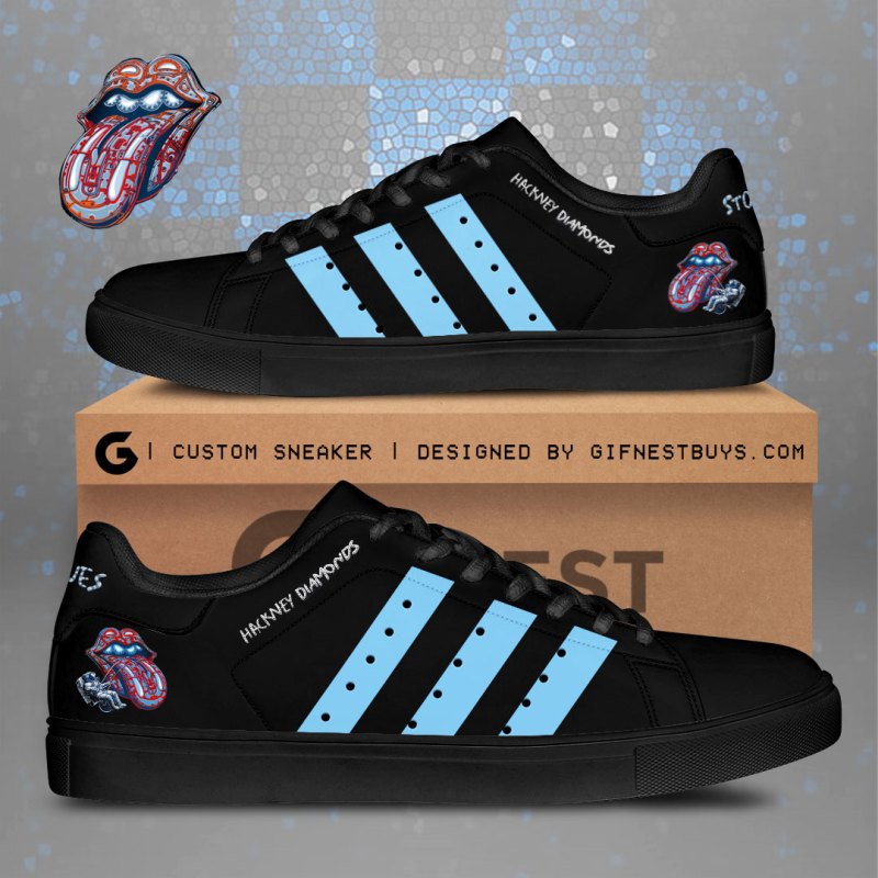 The Rolling Stones Stan Smith Shoes ANHNV4414 PANH 2 The Rolling Stones Custom Stan Smith Shoes IFDDSS0005 Idea Fanatic