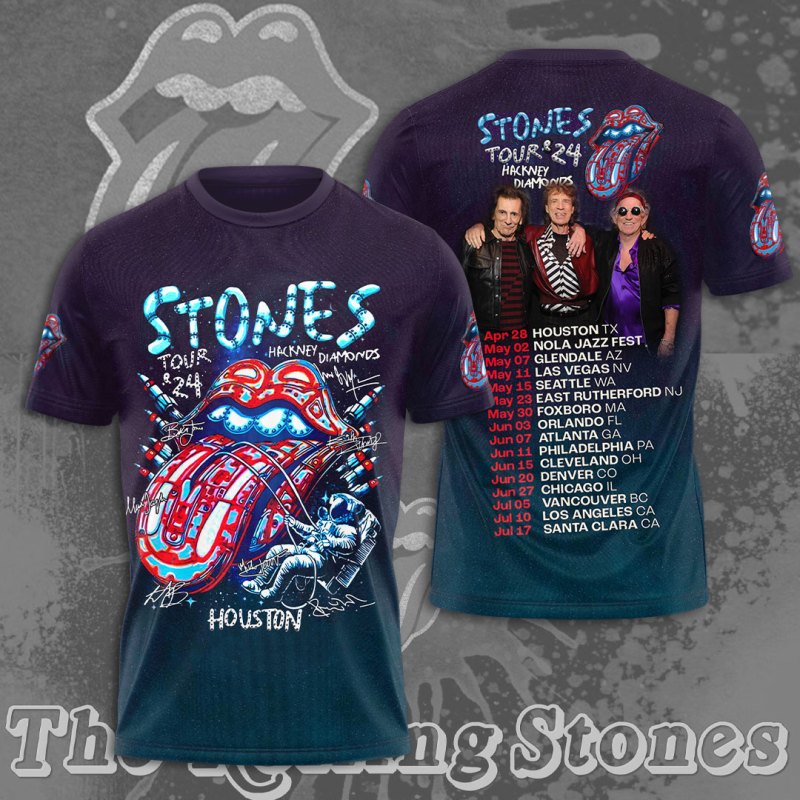 The Rolling Stones T shirt Hoodie ANHNV4366 PANH The Rolling Stones Combo 3D Apparels IFDDCLEC0063 Idea Fanatic