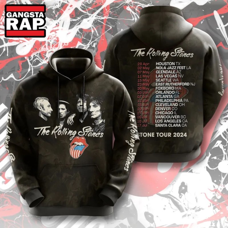 The Rolling Stones Tour Dates 2024 Hoodie The Rolling Stones Tour Dates 2024 Hoodie IFDDHD0182 Idea Fanatic