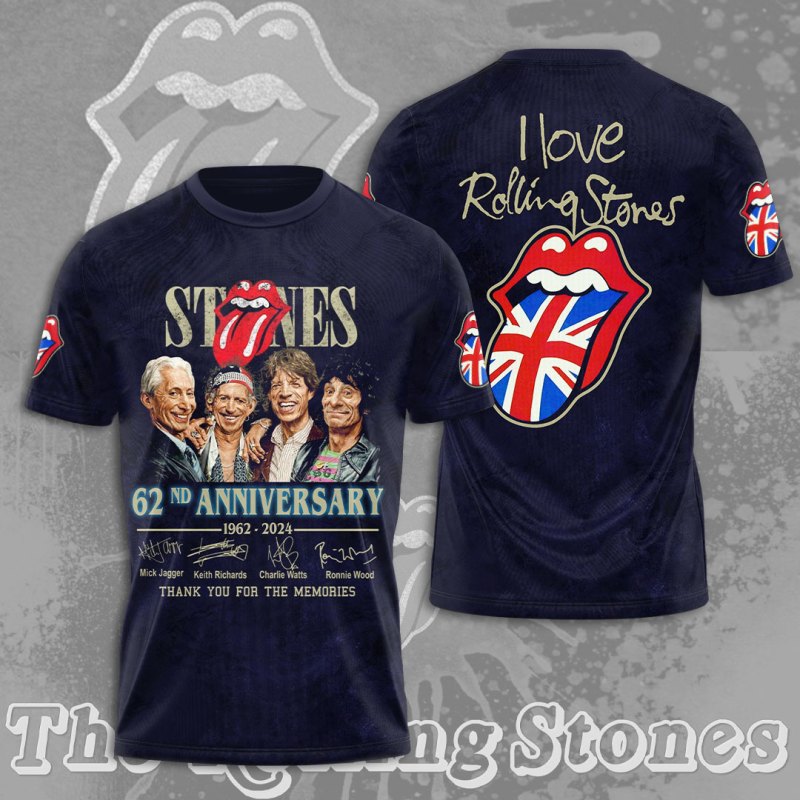 The Rolling Stones Tshirt Hoodie NGHIAVT1614 PANH The Rolling Stones Combo 3D Apparels IFDDCLEC0046 Idea Fanatic