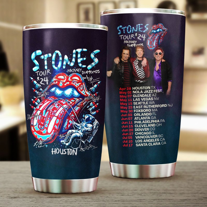 The Rolling Stones Tumbler ANHNV4468 PANH 1 The Rolling Stones Normal Tumbler Cup IFDDNTUM0003 Idea Fanatic