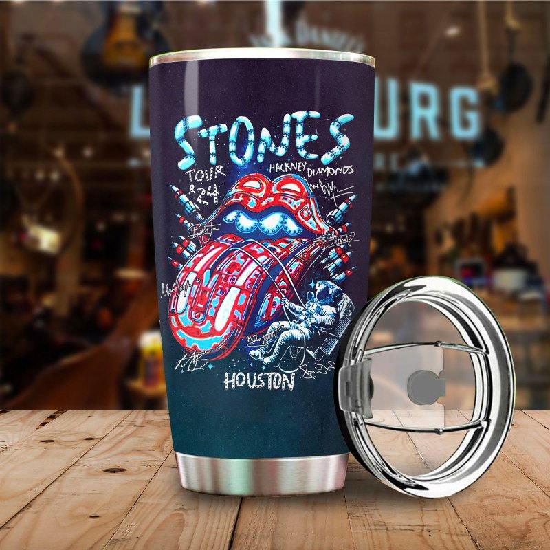 The Rolling Stones Tumbler ANHNV4468 PANH 3 The Rolling Stones Normal Tumbler Cup IFDDNTUM0003 Idea Fanatic