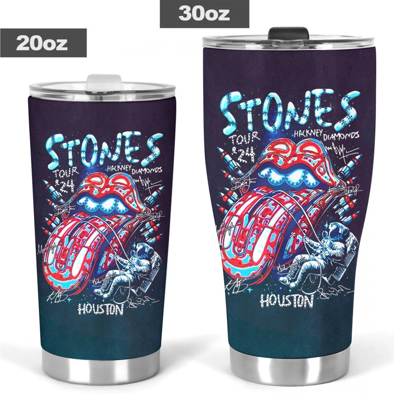 The Rolling Stones Tumbler ANHNV4468 PANH 5 The Rolling Stones Normal Tumbler Cup IFDDNTUM0003 Idea Fanatic