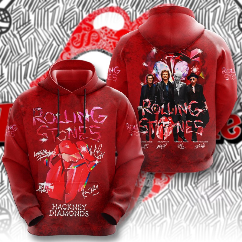 The Rolling Stones hoodie HUANNM5074 Yuna The Rolling Stones Combo 3D Apparels IFDDCLEC0068 Idea Fanatic