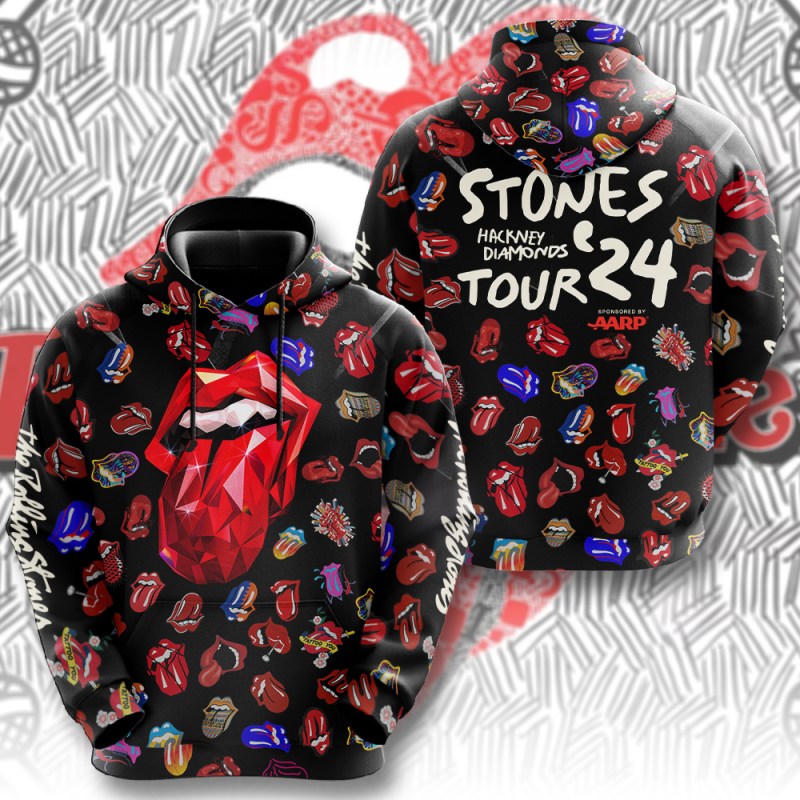 The Rolling Stones hoodie –HUANNM5046 Yuna The Rolling Stones Combo 3D Apparels IFDDCLEC0065 Idea Fanatic