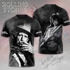 The Rolling Stones x Keith Richards Tshirt MAITM7601 The Rolling Stones x Keith Richards Combo 3D Apparels IFDDCLEC0100 Idea Fanatic