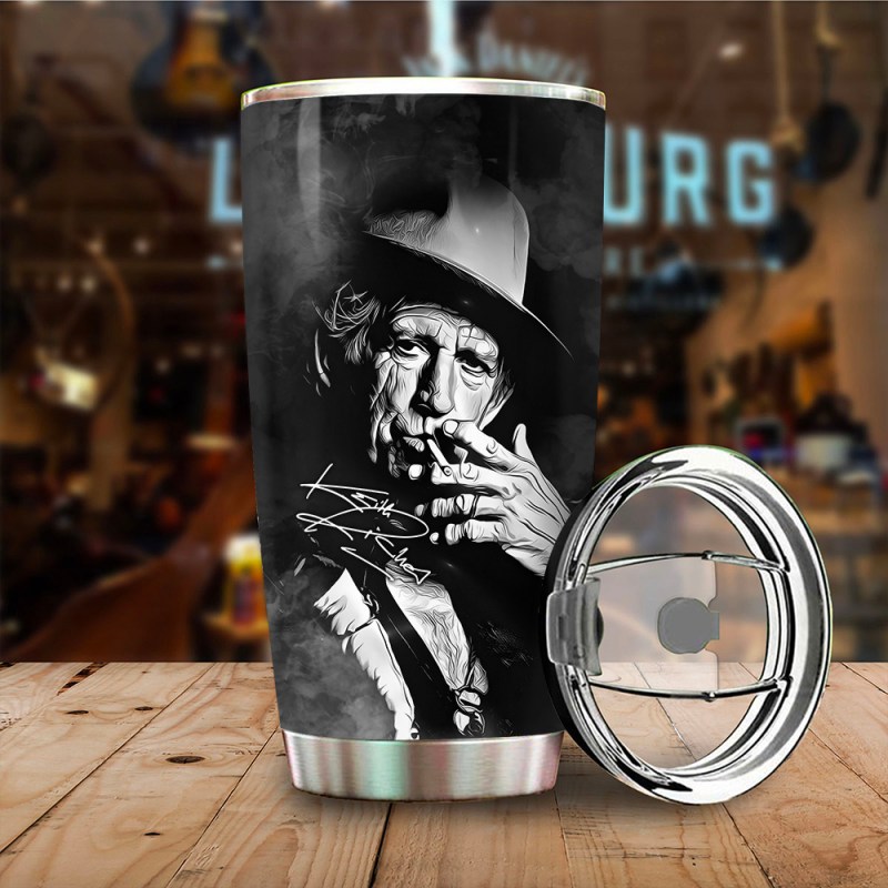 The Rolling Stones x Keith Richards Tumbler MAITM7863 2 The Rolling Stones Normal Tumbler Cup IFDDNTUM0013 Idea Fanatic