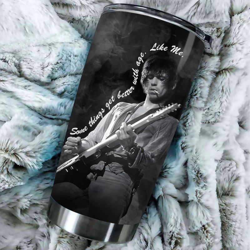 The Rolling Stones x Keith Richards Tumbler MAITM7863 3 The Rolling Stones Normal Tumbler Cup IFDDNTUM0013 Idea Fanatic