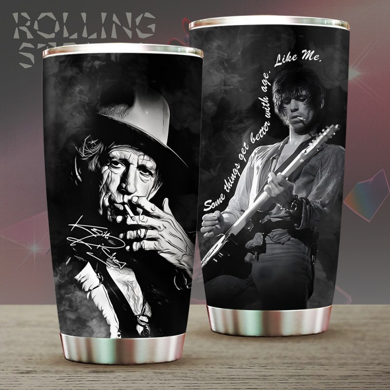 The Rolling Stones x Keith Richards Tumbler MAITM7863 The Rolling Stones Normal Tumbler Cup IFDDNTUM0013 Idea Fanatic