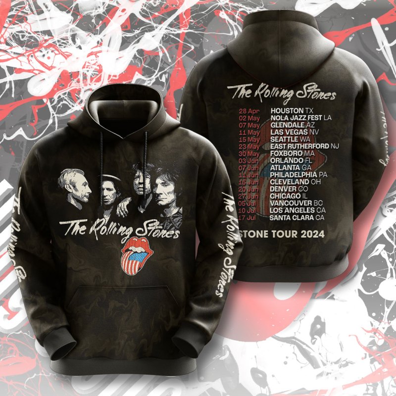 The Rolling stones HOODIE MAITM7059 PANH The Rolling Stones Combo 3D Apparels IFDDCLEC0076 Idea Fanatic