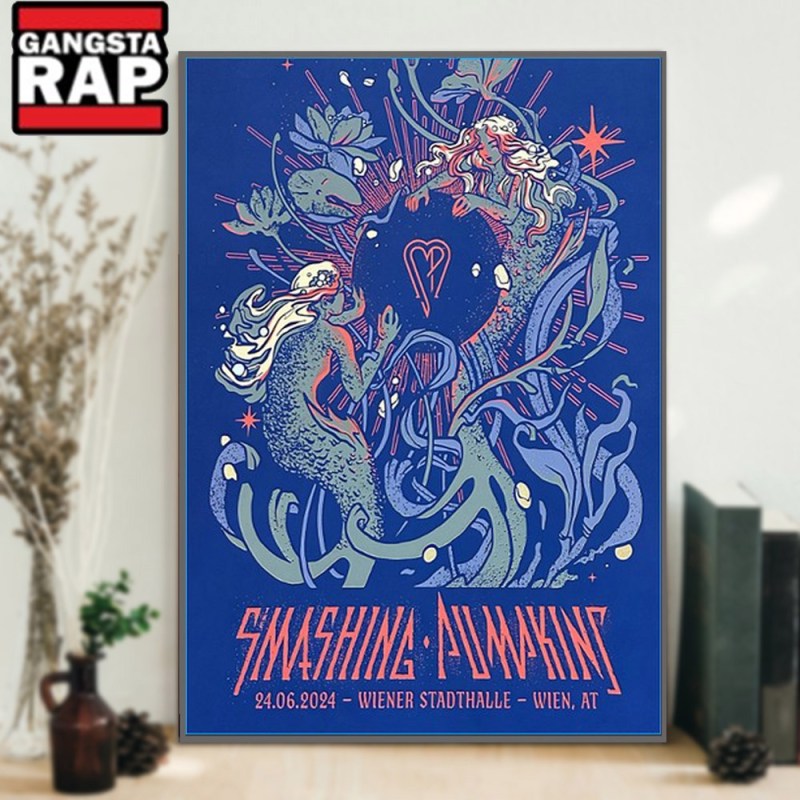 The Smashing Pumpkins June 24 2024 Wiener Stadthalle Wien AT Poster Canvas Art The Smashing Pumpkins June 24 2024 Wiener Stadthalle Wien AT Poster Canvas Art IDFCWA0130 Idea Fanatic