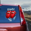 The Rolling Stones 3D Decal TANTN4041 mk2 The Rolling Stones 3D Printed Car Decal IFDDSTK0002 Idea Fanatic