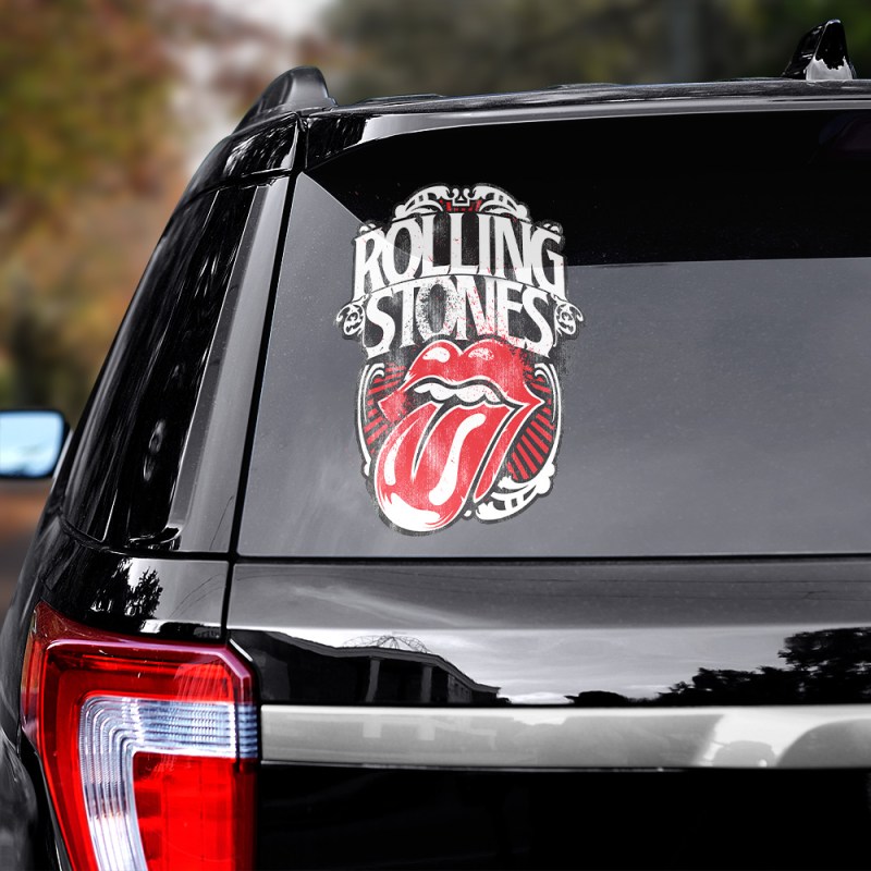 The Rolling Stones 3D Decal TANTN4046 mk1 The Rolling Stones 3D Printed Car Decal IFDDSTK0007 Idea Fanatic