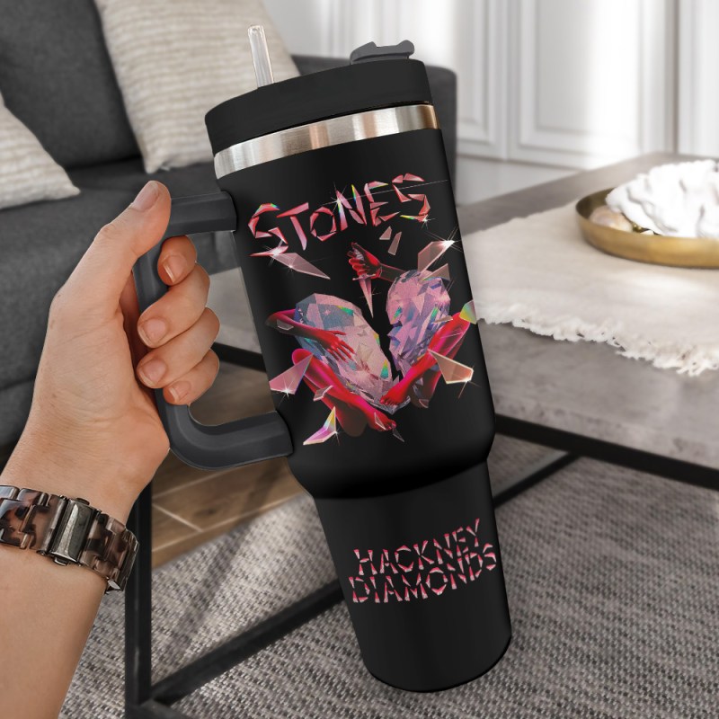 The Rolling Stones 40 Oz Stanley Tumbler TANTN4034 mk3 The Rolling Stones Personalized 40oz Stanley Tumbler IFDD40OZ0146 Idea Fanatic