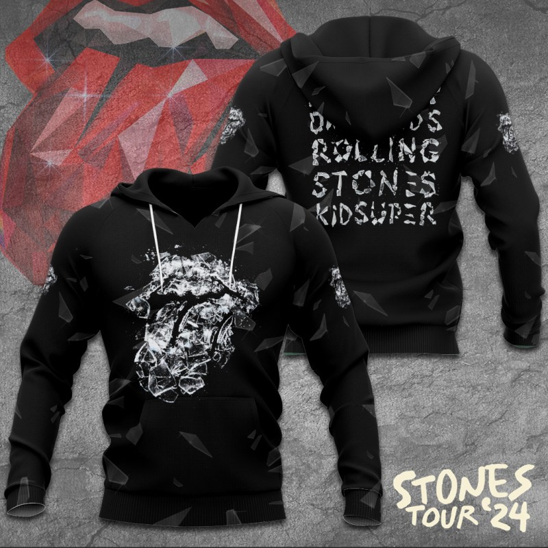 The Rolling Stones Apparel TANTN7473 Hoodie The Rolling Stones Combo 3D Apparels IFDDCLEC0096 Idea Fanatic