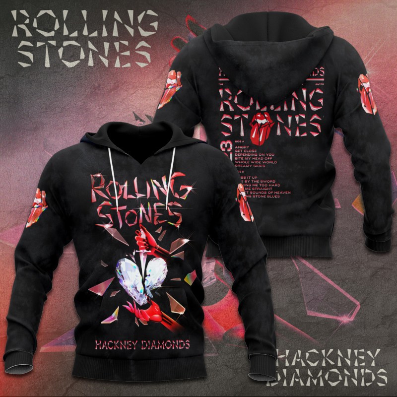 The Rolling Stones Apparels TANTN2427 Hoodie The Rolling Stones Combo 3D Apparels IFDDCLEC0077 Idea Fanatic