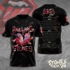 The Rolling Stones Apparels TANTN5526 The Rolling Stones Combo 3D Apparels IFDDCLEC0041 Idea Fanatic