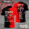 The Rolling Stones Apparels TANTN5527 The Rolling Stones Combo 3D Apparels IFDDCLEC0042 Idea Fanatic