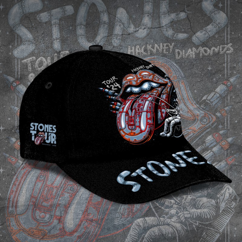 The Rolling Stones Cap TANTN6354 mk2 The Rolling Stones Personalized Classic Cap IFDDCAP0014 Idea Fanatic