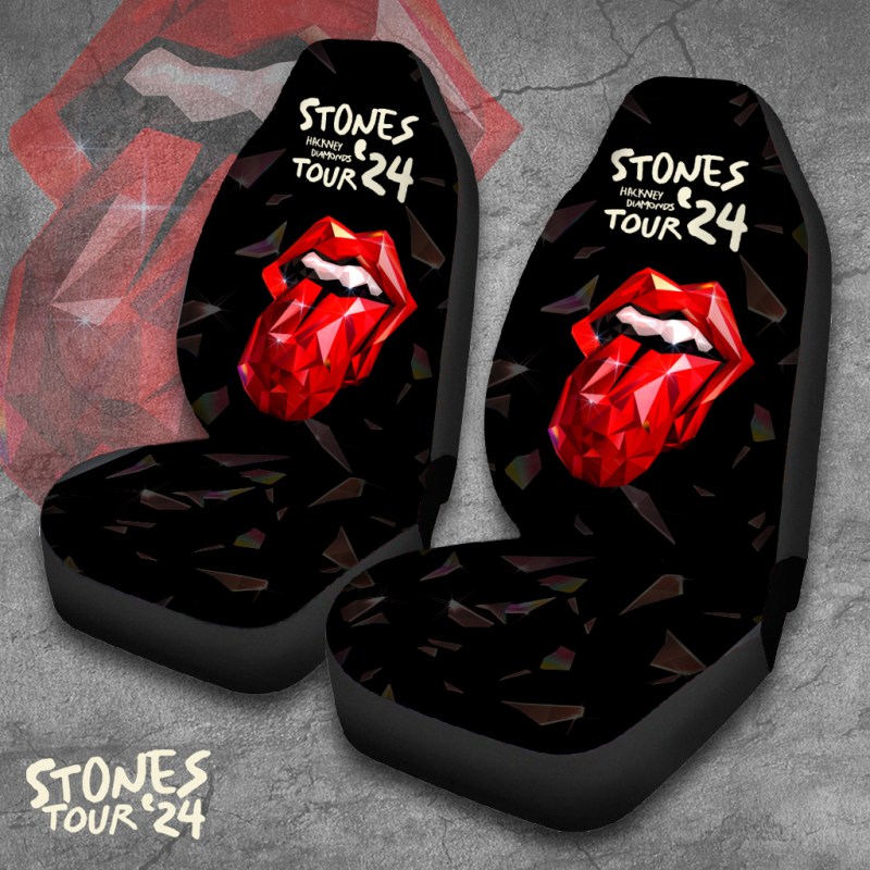 The Rolling Stones Car Seat Cover TANTN3543 mk2 The Rolling Stones 2PCS Car Seat Cover IFDDCSC0001 Idea Fanatic