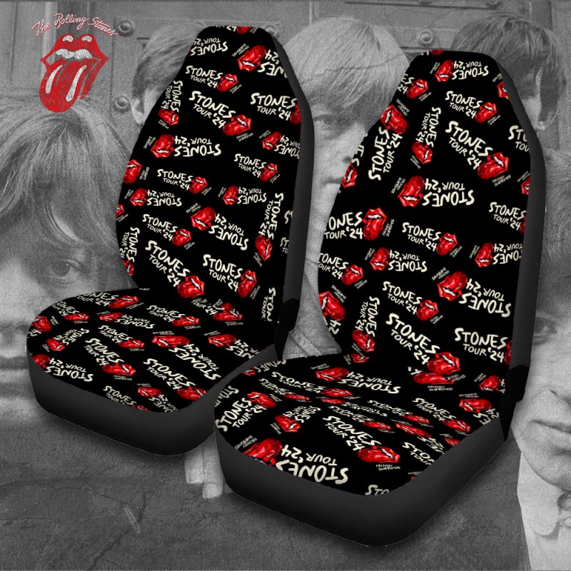 The Rolling Stones Car Seat Cover TANTN4038 mk2 The Rolling Stones 2PCS Car Seat Cover IFDDCSC0003 Idea Fanatic