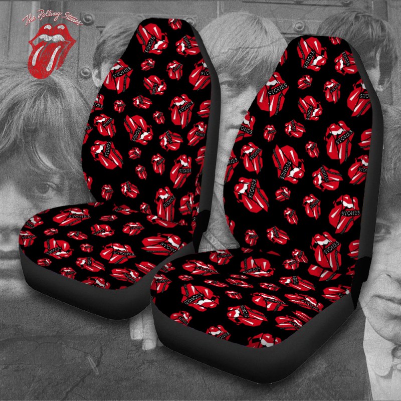 The Rolling Stones Car Seat Cover TANTN4040 mk2 The Rolling Stones 2PCS Car Seat Cover IFDDCSC0005 Idea Fanatic