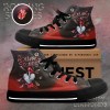 The Rolling Stones High Top Shoes TANTN2443 black The Rolling Stones Premium High Top Canvas Shoes IFDDHTCS0007 Idea Fanatic