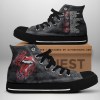 The Rolling Stones High Top Shoes TANTN7583 black The Rolling Stones Premium High Top Canvas Shoes IFDDHTCS0014 Idea Fanatic