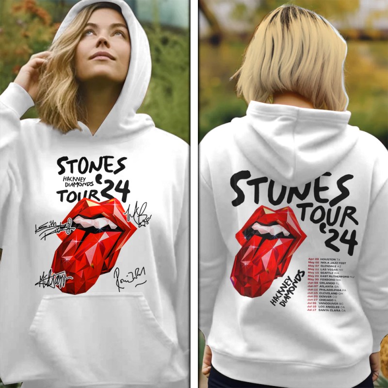 The Rolling Stones Hoodie MAITM6611 The Rolling Stones Combo 3D Apparels IFDDCLEC0052 Idea Fanatic