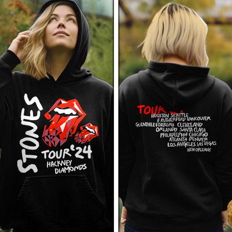 The Rolling Stones Hoodie MAITM6621 The Rolling Stones Combo 3D Apparels IFDDCLEC0054 Idea Fanatic