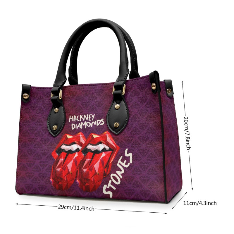 The Rolling Stones Leather Handbag TANTN3437 b3 The Rolling Stones Premium Leather Lady HandBag IFDDLHB0015 Idea Fanatic