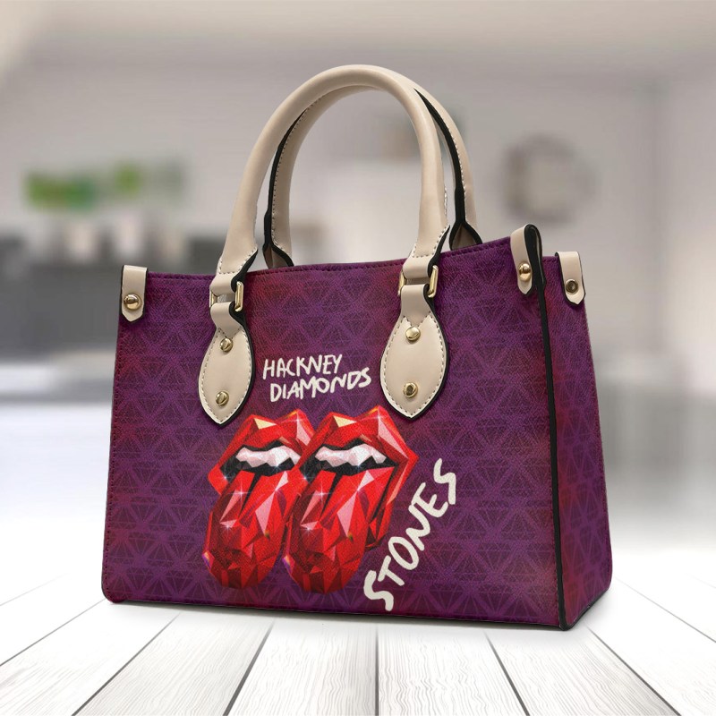 The Rolling Stones Leather Handbag TANTN3437 w1 The Rolling Stones Premium Leather Lady HandBag IFDDLHB0015 Idea Fanatic