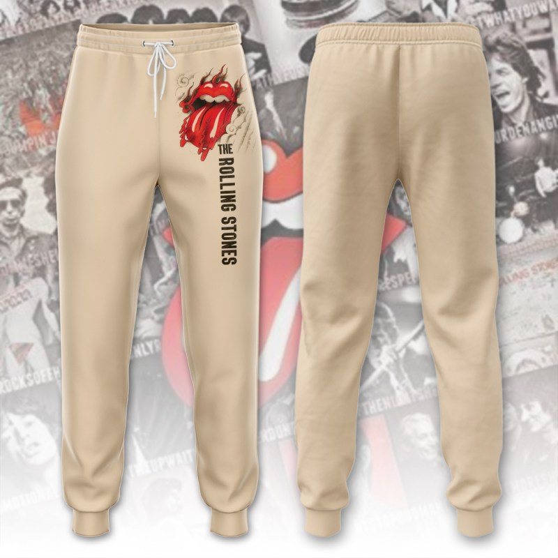 The Rolling Stones Pants MAITM6612 The Rolling Stones Combo 3D Apparels IFDDCLEC0053 Idea Fanatic