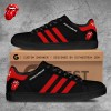 The Rolling Stones Stan Smiths Shoes TANTN3356 black The Rolling Stones Custom Stan Smith Shoes IFDDSS0008 Idea Fanatic