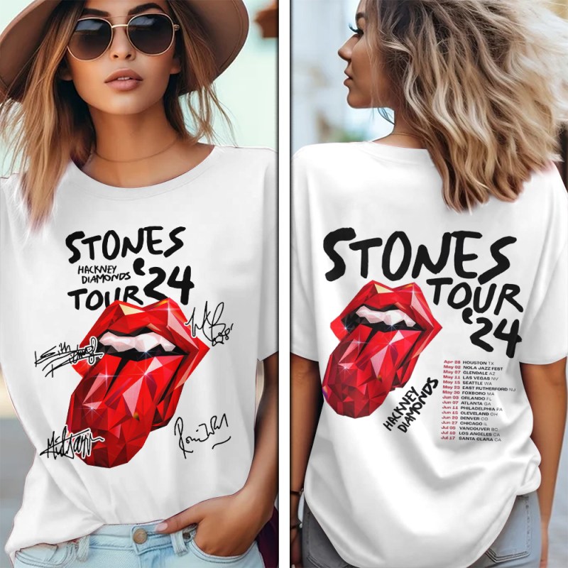 The Rolling Stones T Shirt MAITM6611 The Rolling Stones Combo 3D Apparels IFDDCLEC0052 Idea Fanatic